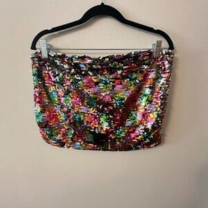 Wild Fable XXL Sequin Bandeau Top